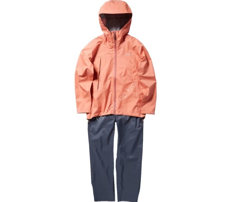 SHIMANO RA-047X 3 Layer Rain Suit (Salmon Pink) 3XL