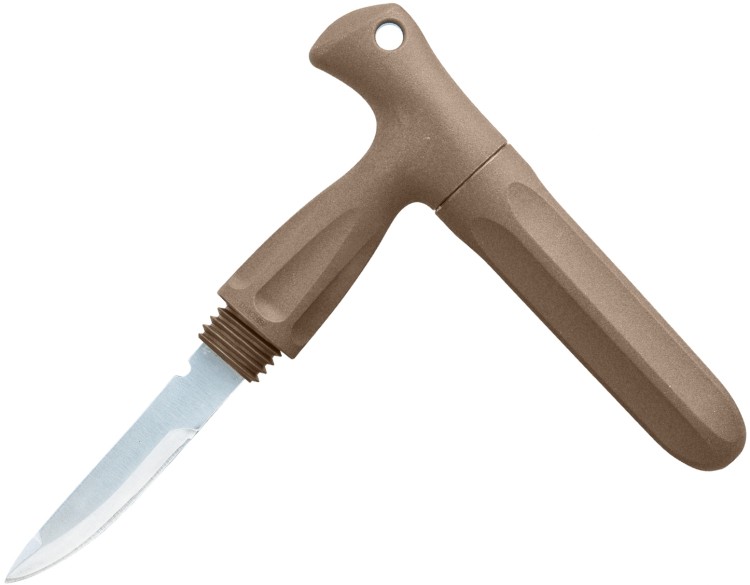 DAIICHISEIKO MC T-handle Knife #70 Dark Earth