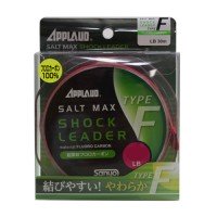 SANYO NYLON Apploud Solt Max Shock Leader Type F [Natural Clear] 30m #8 (30lb)
