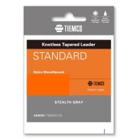 TIEMCO Standard Leader 5X [Stealth Gray] 12ft