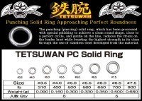 NATURE BOYS FishingFighters Tetsuwan PC Solid Ring #3.5