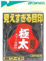 OWNER 81099 Spool Marker Extra Thick White