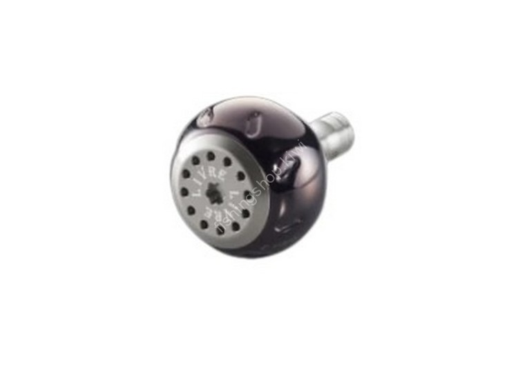 LIVRE 5905 EP40 Handle Knob for Shimano B #Brown (IP)/Titanium