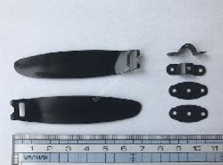 JAPAN PARTS Nanamaru Wing Left / Right 1 set Black
