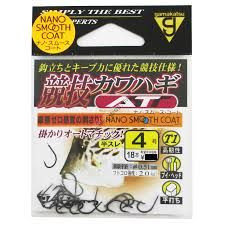 GAMAKATSU T1 Kyougi Kawahagi AT [Nano Smooth Coat] #4 Rose (18pcs)