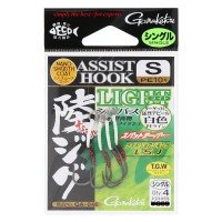 GAMAKATSU Assist Hook Shore Jig Light Single [Nano Smooth Coat] #10 S (4pcs)