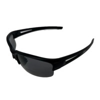 LSD Fishing Loupe Big Eye [Equipped with Magnifying Lens] 1.5x (+ 2.0) Smoke 20% (Matte Black/Silver Logo)
