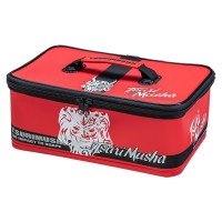 TSURI MUSHA F21903 Tools & Lunch Box Rectangular #Musha Red