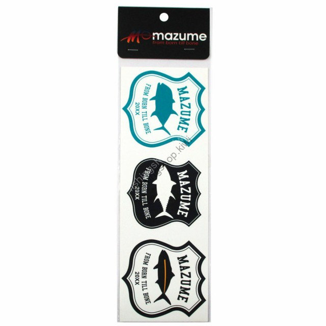 MAZUME MZAS-239 Sticker 3Fish