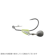 DUO The Rock Spin Hook [Chartreuse] #2/0 5g (3pcs)