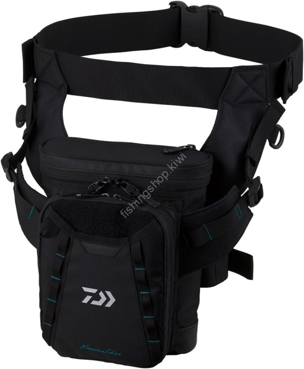 DAIWA Emeraldas Tactical Thigh Bag (C) #Black