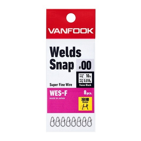 VANFOOK WES-F Wells Snap Fusso Black #00