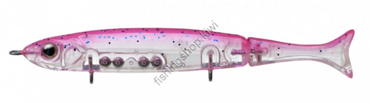 FISH ARROW Huddle Minnow Hard 80SW #M08 PINK BLUE