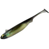 MAGBITE MBW04 Snatch Bite Shad 4 # 6 Glow Hara Bait