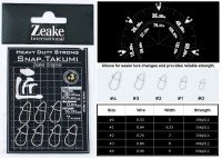 ZEAKE Heavy Duty Strong Snap_Takumi ZTS#3 (7pcs)