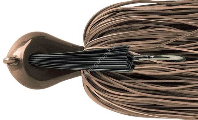 DEPS Sliding Jig 1/2oz Fine Rubber Skirt #06 Brown