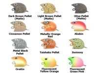 FAT FACTORY Splashtop 20mm 2.5g #Light Brown Pellet