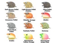 FAT FACTORY Splashtop 20mm 2.5g #Light Brown Pellet