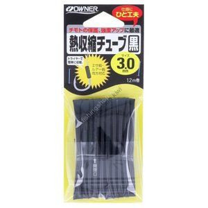 OWNER C'ultiva Heat Shrink Tube [Black] 3mm