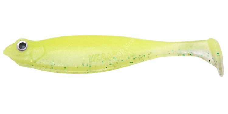 MEGABASS Hazedong Shad SW 4.2'' #Glow Chart Lime (5pcs)