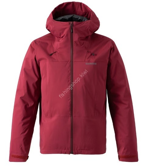 SHIMANO RB-034W Insulation Rain Jacket (Red) XL