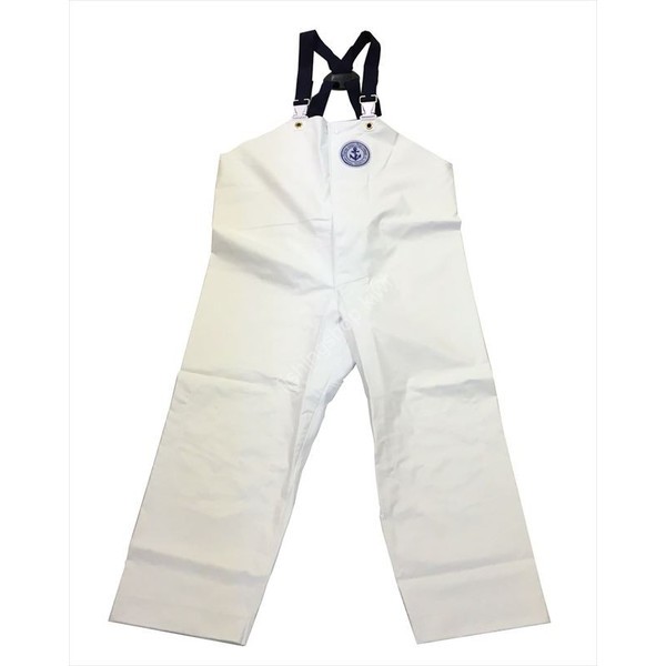 IKARI Chest Trousers Front Open S White