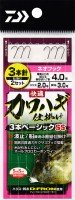 DAIWA Kaiteki Kawahagi Shikake 3 Hooks Basic SS Neo Hook #5.0 (2pcs)