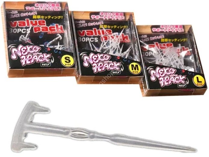 GEECRACK Neko Hack Value Pack Set S Clear (30pcs)