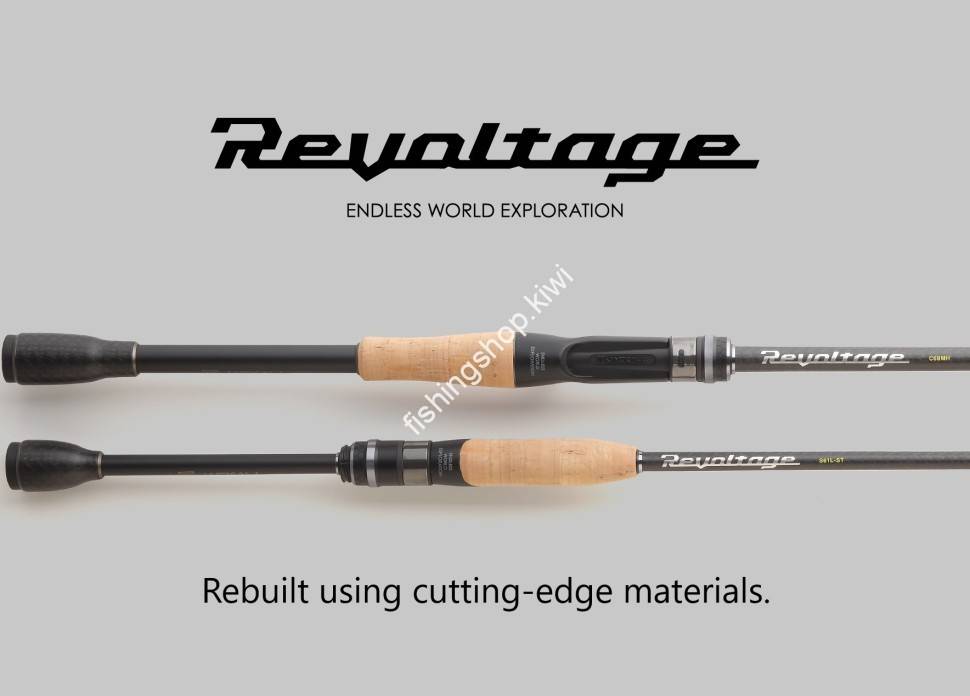 JACKALL Revoltage 2pcs RVII-C711H/2 Rods buy at Fishingshop.kiwi