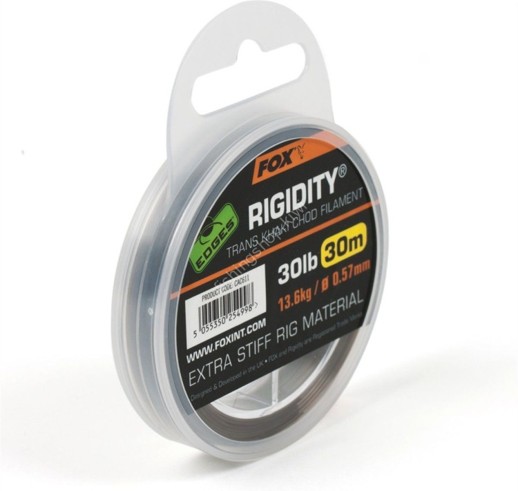 FOX Edges Rigidity Chod Filsament [Trans Khak] 30m (30lb)