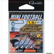 GAMAKATSU Seisan Shuuryou Mini Football [NS Black] 2.6g #5