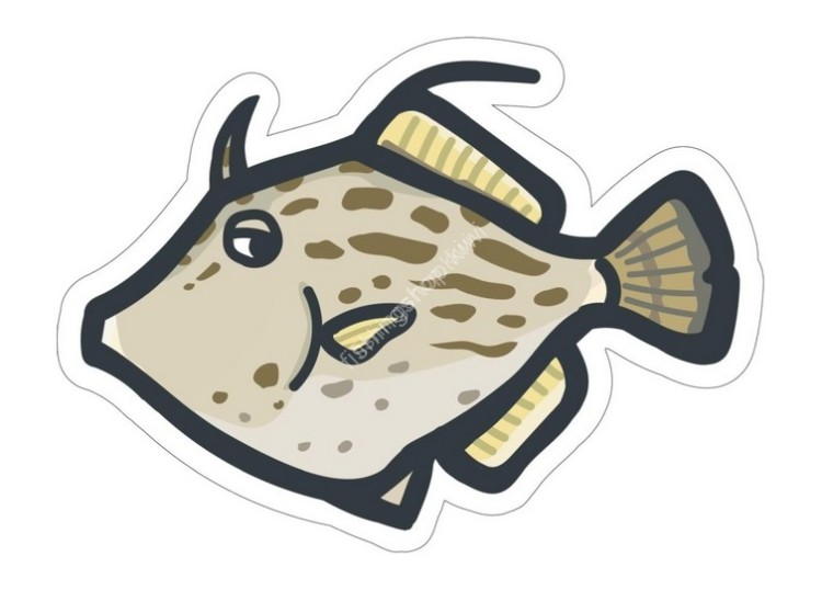 OTHER BRANDS HISAO DESIGN Filefish Sticker