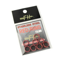 Field Hunter Stainless split ring Red No.7