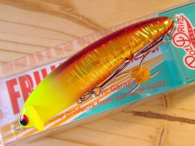 POZIDRIVE GARAGE Frilled Swimmer 75F # 08 C.H.G.R (Chart Head Gold Red)