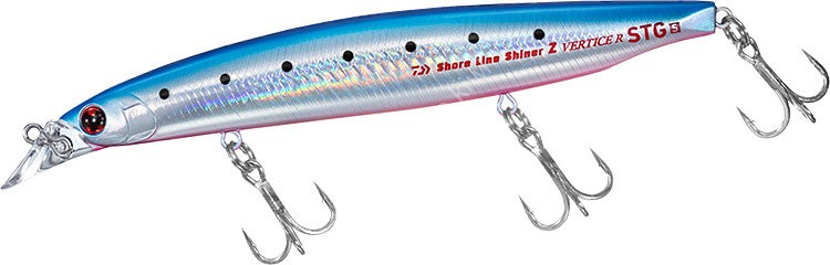 DAIWA Shore Line Shiner Z Vertice R STG 125S #Adel Blue Pink Iwashi