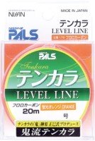 NISSIN Kiryu Tenkara Level Line [Fluorescent Orange] 20m #2.5 (10lb)