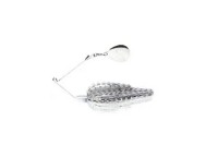 KEITECH Baby TEE-Bone Spinnerbait Single Colorado (SC) 3/8oz #528 Purple Pearl Shad