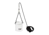 DAIWA Portable Water Bucket 13 A #Clear White
