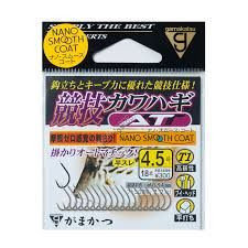 GAMAKATSU T1 Kyougi Kawahagi AT [Nano Smooth Coat] #4.5 Rose (18pcs)