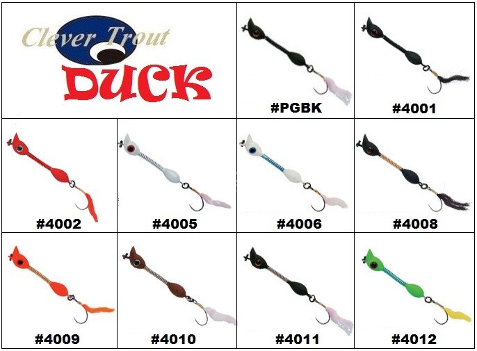 BAIT BREATH Duck 1.0g #4008 Black / Gold