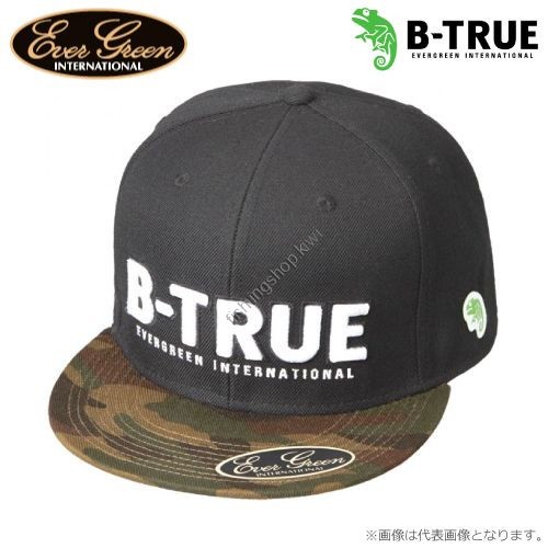 Evergreen B-TRUE FLAT Cap Type A Green Camouflage *BK