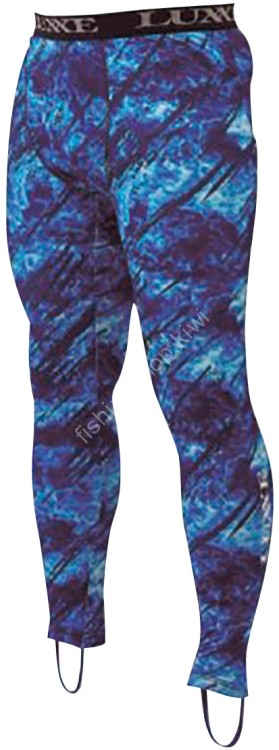 GAMAKATSU LE4002 Luxxe Active Cool Rush Tights (Ocean Blue) M