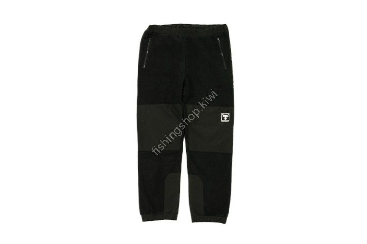JACKALL Double Face Fleece Pants [Black] XXL