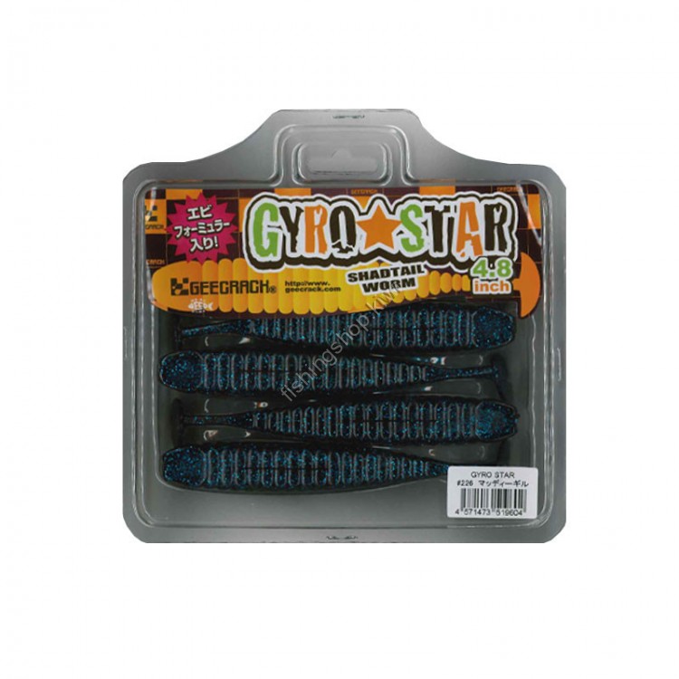 GEECRACK Gyro Star 4.8 WS-226 Mudy Gill