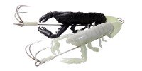 MEGABASS TACO-LE Soft 14g Glow White/Black Gold