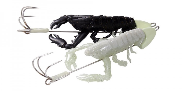 MEGABASS TACO-LE Soft 14g Glow White/Black Gold