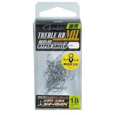 GAMAKATSU Treble RB MH [Hyper Shield] #4 0.79g Value Pack (18pcs)