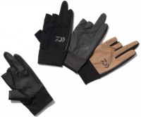 DAIWA DG-8025W Windproof Beltless Gloves 3 Cuts [Black] XL