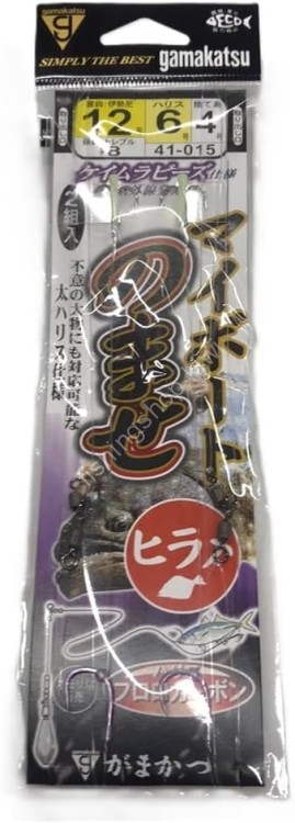 GAMAKATSU 41015 Live-Bait Rig for Flounder (Boat Fishing) 12-6