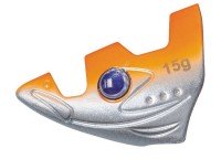 MAJOR CRAFT Egizo Tip-Run Sinker 25g #01 Orange / Silver (2 pcs)